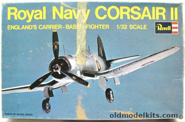 Revell 1/32 Royal Navy Corsair II (F4U with Clipped Wings), H297 plastic model kit